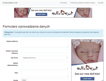 Tablet Screenshot of drukprzelewu.net